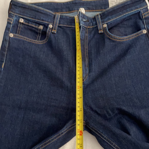 Nina high rise rag bone jeans no tags full life - Picture 10 of 12